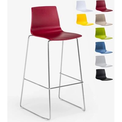 Taburete de bar Bordeaux de Grand Soleil - Diseño italiano moderno Taburete de bar Bordeaux de Grand Soleil - Diseño italiano moderno