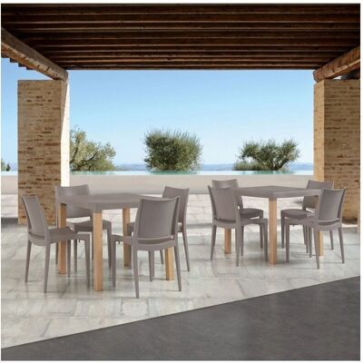 BEFARA Yuta - Silla apilable interior/exterior - 49x51x80 cm BEFARA Yuta - Silla apilable interior/exterior - 49x51x80 cm