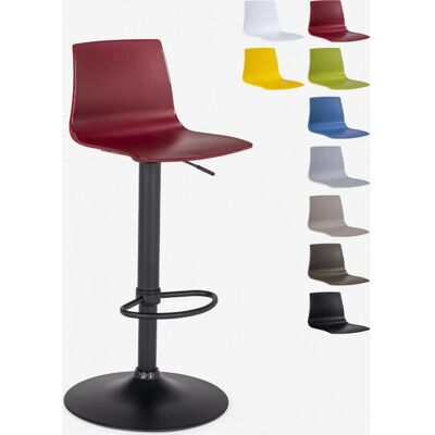 Taburete de Cocina y Bar Bordeaux Ajustable - Mobiliario Interior Taburete de Cocina y Bar Bordeaux Ajustable - Mobiliario Interior