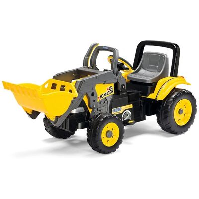 Peg Perego Maxi Excavadora - Con asiento ajustable - Excavadora para niños Peg Perego Maxi Excavadora - Con asiento ajustable - Excavadora para niños