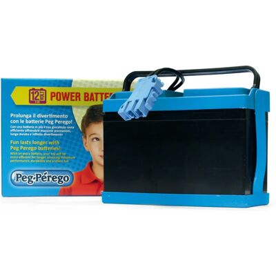 Vehículo de Juego Peg Perego - Batería 12V 8AH Duradera Vehículo de Juego Peg Perego - Batería 12V 8AH Duradera