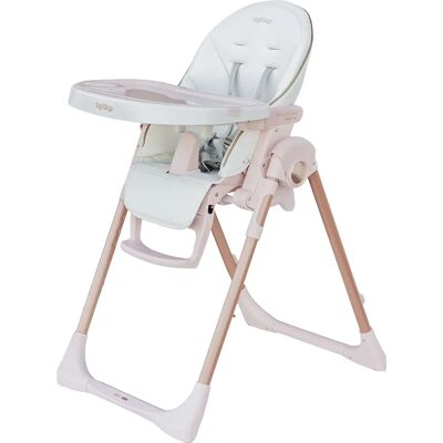 Peg Perego Prima Pappa Follow Me Růžová - Dětská židle Peg Perego Prima Pappa Follow Me Růžová - Dětská židle
