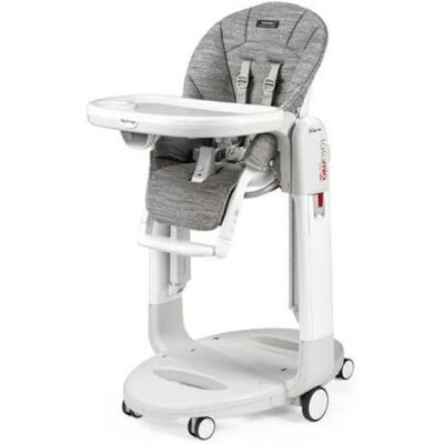 Peg Perego Tatamia Follow Me Wonder Grey - Sedia alta Peg Perego Tatamia Follow Me Wonder Grey - Sedia alta