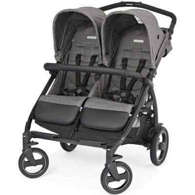 Peg Perego Dubbele Kinderwagen - Book For Two Quarz Peg Perego Dubbele Kinderwagen - Book For Two Quarz