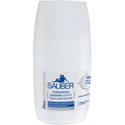 Italsilva Sauber Antitraspirante 72 Ore Roll-On Deodorante 50ml Italsilva Sauber Antitraspirante 72 Ore Roll-On Deodorante 50ml