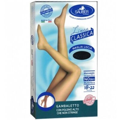 Desa Pharma Srl Calze a compressione graduata 140 Denari - Nero Desa Pharma Srl Calze a compressione graduata 140 Denari - Nero