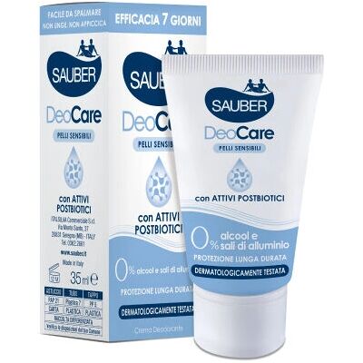 Sauber DeoCare Donna Crema Deodorante - Protezione Pelle Sensibile Sauber DeoCare Donna Crema Deodorante - Protezione Pelle Sensibile
