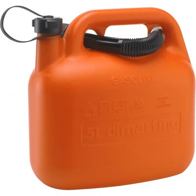 Tanica di carburante Di Martino 7021 - 5L, Arancione, Beccuccio flessibile Tanica di carburante Di Martino 7021 - 5L, Arancione, Beccuccio flessibile