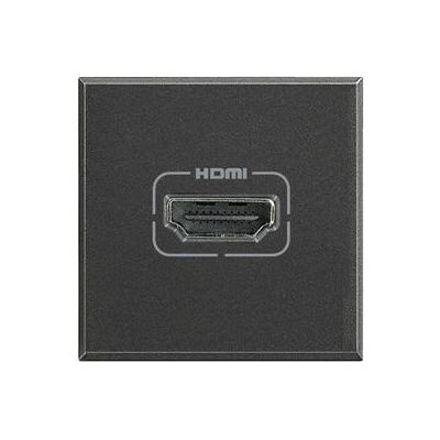 Legrand HS4284 - HDMI Steckdose - Dunkel Anthrazit - Steckdose Legrand HS4284 - HDMI Steckdose - Dunkel Anthrazit - Steckdose