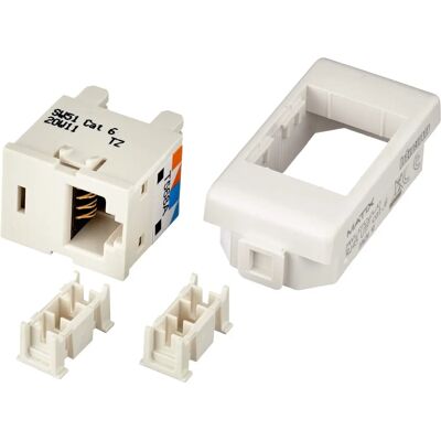 BTicino AM5962C6 - Gniazdo sieciowe - Wysokie prędkości LAN, 110 IDC BTicino AM5962C6 - Gniazdo sieciowe - Wysokie prędkości LAN, 110 IDC