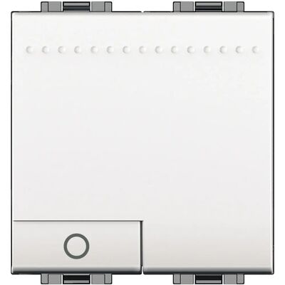 Legrand N4043M2N Elektrische schakelaar - 2 modules Wit Legrand N4043M2N Elektrische schakelaar - 2 modules Wit