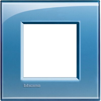Bticino Blau Deep Tecnopolymer Wandplatte - Abdeckung Bticino Blau Deep Tecnopolymer Wandplatte - Abdeckung