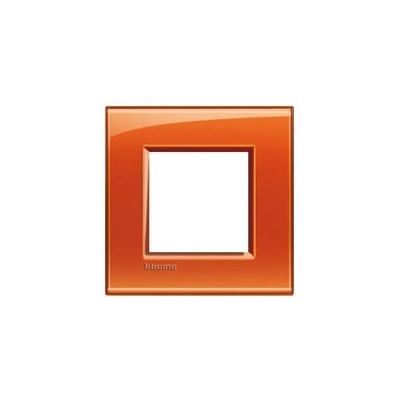 Legrand BTLNA4802OD Wall Plate - 2 Modules - Orange - Switch Cover Legrand BTLNA4802OD Wall Plate - 2 Modules - Orange - Switch Cover