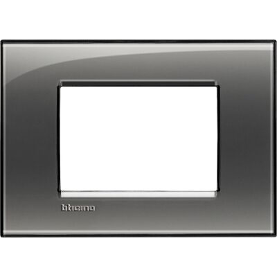 Legrand LNA4803KF Piastra a Parete - Moderna, Alta Qualità, 3 Moduli - Copertura Interruttore Legrand LNA4803KF Piastra a Parete - Moderna, Alta Qualità, 3 Moduli - Copertura Interruttore