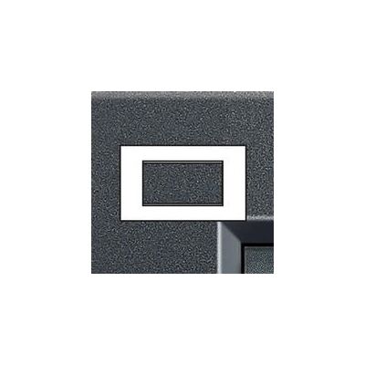 Bticino LNA4804AR Wandplatte - 4 Module, Anthrazit, Modernes Design Bticino LNA4804AR Wandplatte - 4 Module, Anthrazit, Modernes Design