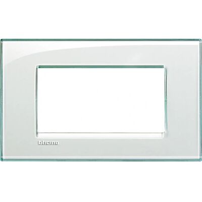 Legrand LNA4804KA Placa de Parede - 4 Módulos, Água-marinha Legrand LNA4804KA Placa de Parede - 4 Módulos, Água-marinha