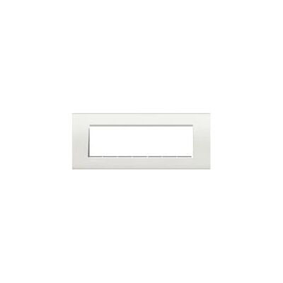 Bticino Placa de Parede Branca 7 Módulos - Cobertura Moderna Quadrada Bticino Placa de Parede Branca 7 Módulos - Cobertura Moderna Quadrada
