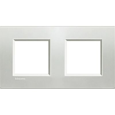 Legrand LNA4802M2AG Silber Wandabdeckung - Schalterabdeckung Legrand LNA4802M2AG Silber Wandabdeckung - Schalterabdeckung