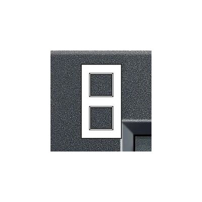 Legrand Stěnová Deska 2 x 2 Moduly Antracit - Kryt Spínačů Legrand Stěnová Deska 2 x 2 Moduly Antracit - Kryt Spínačů