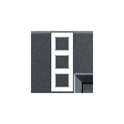 Legrand Bticino 3-Module Wandplatte - Livinglight Kollektion Legrand Bticino 3-Module Wandplatte - Livinglight Kollektion