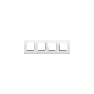 Bticino Bílá Čtvercová Stěnová Deska 2x4 Moduly - Moderní Elegantní Design Bticino Bílá Čtvercová Stěnová Deska 2x4 Moduly - Moderní Elegantní Design