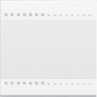 Legrand N4911M2N Plaque Murale - 2 Modules - Blanc - Publicité Legrand N4911M2N Plaque Murale - 2 Modules - Blanc - Publicité