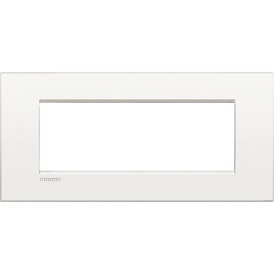 Bticino LNC4807BN Wall Plate - 7 Modules - White Bticino LNC4807BN Wall Plate - 7 Modules - White