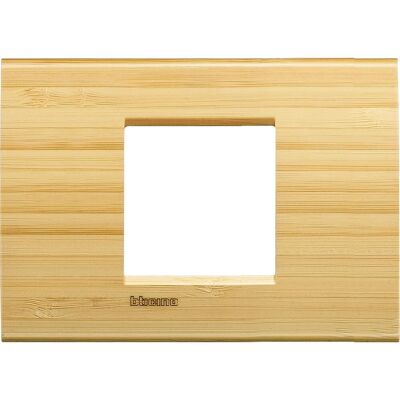 Legrand LNA4819LBA Wandplatte - 2 Module - Bambus - Schalterabdeckung Legrand LNA4819LBA Wandplatte - 2 Module - Bambus - Schalterabdeckung