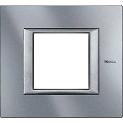 Legrand Axolute Metallrahmen - 1 Schalter - 2 Module - Elektrischer Rahmen Legrand Axolute Metallrahmen - 1 Schalter - 2 Module - Elektrischer Rahmen