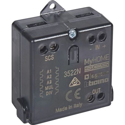 Legrand 3522N Elektrischer Zähler - Impuls-Schnittstelle, Versteckte Montage, 27V Bus Legrand 3522N Elektrischer Zähler - Impuls-Schnittstelle, Versteckte Montage, 27V Bus