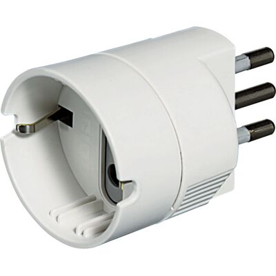 BTicino S3623DE Weiße Power Plug Adapter Typ L - Steckeradapter BTicino S3623DE Weiße Power Plug Adapter Typ L - Steckeradapter