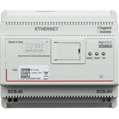 Legrand F459 Smart Home Steuerung - HVAC, Beleuchtung, Audio Legrand F459 Smart Home Steuerung - HVAC, Beleuchtung, Audio