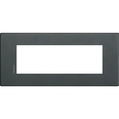 Legrand HW4806XN Plaque Murale - 6 Modules - Design Moderne - Publicité Legrand HW4806XN Plaque Murale - 6 Modules - Design Moderne - Publicité