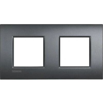 Plaque Bticino LNE4802M2AR - 2+2 Modules Livinglight Air - Publicité Plaque Bticino LNE4802M2AR - 2+2 Modules Livinglight Air - Publicité