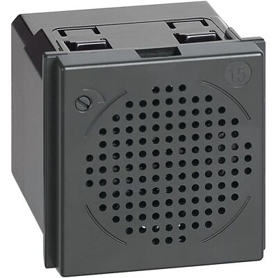 Sonnette Électronique Bticino K4355V12 - 3 Sons, 12V - Publicité Sonnette Électronique Bticino K4355V12 - 3 Sons, 12V - Publicité