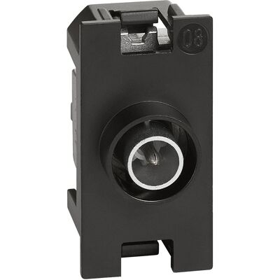Bticino K4202P14 14dB Doorlopende Coaxiale Stopcontact - Binnen Bticino K4202P14 14dB Doorlopende Coaxiale Stopcontact - Binnen