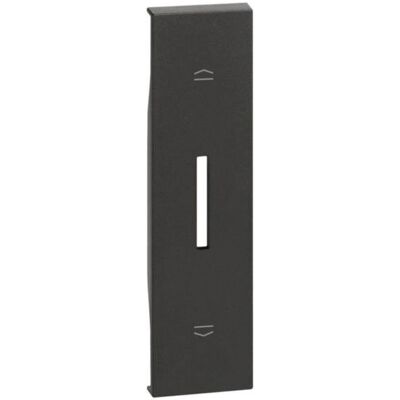 Legrand Piastra a Parete - Cover Interruttore Living Now - Nero Legrand Piastra a Parete - Cover Interruttore Living Now - Nero