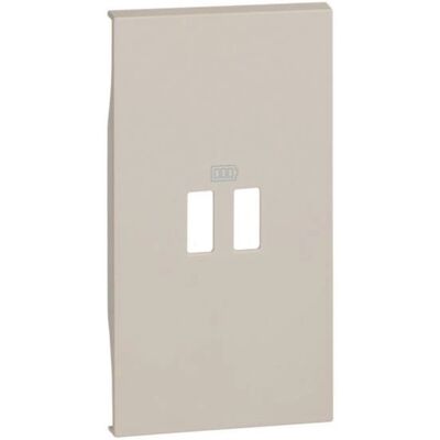 Legrand BTKM12C Wandplatte - Sand - Schalterabdeckung Legrand BTKM12C Wandplatte - Sand - Schalterabdeckung