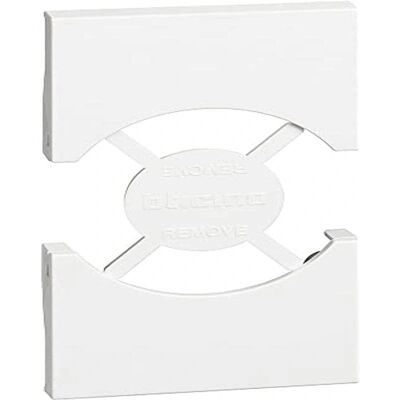 Cover Bticino Bianco 2 Moduli per Living Now - Protezione elettrica Cover Bticino Bianco 2 Moduli per Living Now - Protezione elettrica