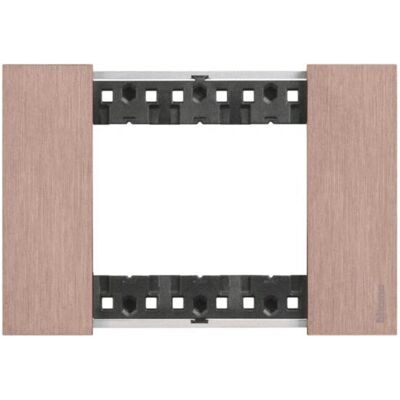 Legrand Plaque Murale - 3 Modules Cuivre - Cover Moderne Interrupteur - Publicité Legrand Plaque Murale - 3 Modules Cuivre - Cover Moderne Interrupteur - Publicité