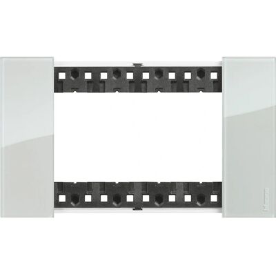 Legrand KA4804DA Plaque Murale Bleu Ciel 4 Modules - Couvercle Interrupteur - Publicité Legrand KA4804DA Plaque Murale Bleu Ciel 4 Modules - Couvercle Interrupteur - Publicité