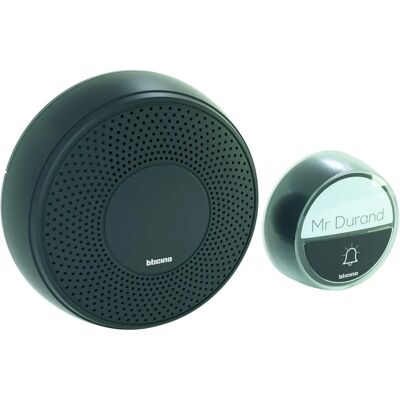 BTicino - Draadloze Deurbelset - IP44 - 393014G - Eenvoudige Installatie BTicino - Draadloze Deurbelset - IP44 - 393014G - Eenvoudige Installatie