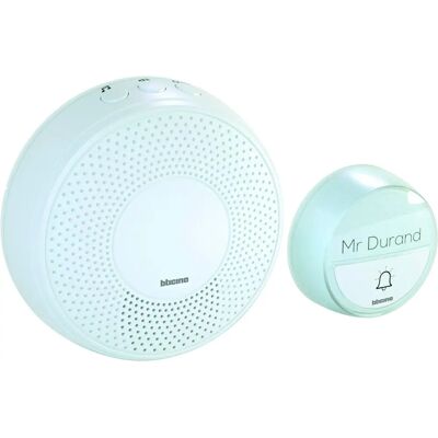 Kit Campanello Plug-In Bianco BTicino - Moderno, Facile da Installare, Suono Chiaro Kit Campanello Plug-In Bianco BTicino - Moderno, Facile da Installare, Suono Chiaro