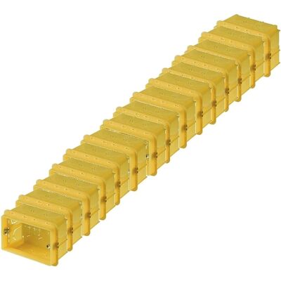 Bricoman Tecnomat 15 Scatole Incasso Rettangolari - 3 Moduli Bricoman Tecnomat 15 Scatole Incasso Rettangolari - 3 Moduli