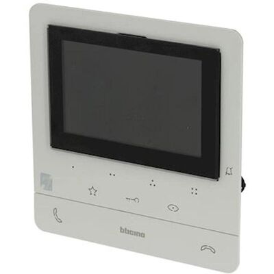 Bticino V16E Système Vidéo Interphone - 2 Fils LCD 5" - Publicité Bticino V16E Système Vidéo Interphone - 2 Fils LCD 5" - Publicité