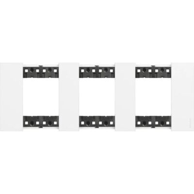 Legrand Wandplatte - 2x3 Module - Weiß - Schalterabdeckung Legrand Wandplatte - 2x3 Module - Weiß - Schalterabdeckung