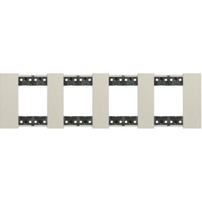 Legrand Abdeckrahmen - 4x2 Module - Sand Legrand Abdeckrahmen - 4x2 Module - Sand