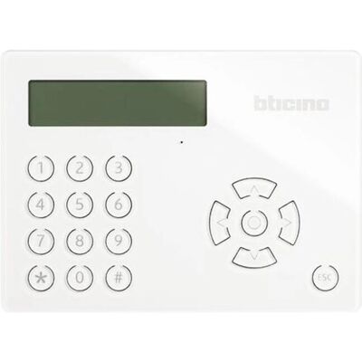 Clavier de Contrôle Alarme Bticino 4215M - Écran LCD, Proximité - Publicité Clavier de Contrôle Alarme Bticino 4215M - Écran LCD, Proximité - Publicité