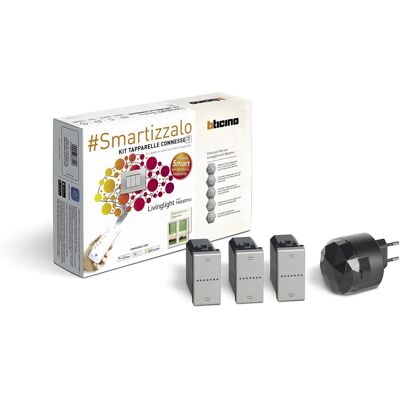 Zestaw inteligentnych rolet Bticino SNT3602KIT - Czarny Zestaw inteligentnych rolet Bticino SNT3602KIT - Czarny