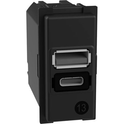 BTicino - USB-laddare Living Now Typ A C 5V - Produkttyp BTicino - USB-laddare Living Now Typ A C 5V - Produkttyp